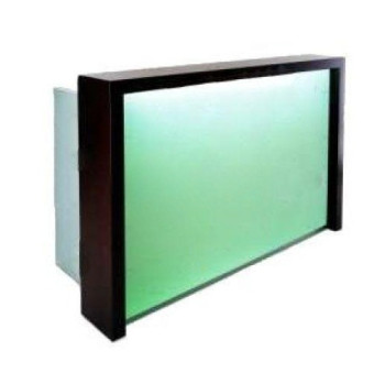 Glass стойка ресепшн