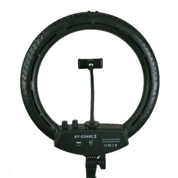 Кольцевая светодиодная бестеневая LED RING SY D 240 C (12 дюймов)