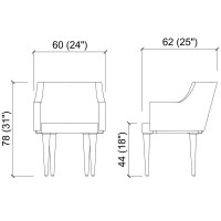 Кресло для ожидания BIRKSOFA. Фото 2
