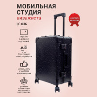 Мобильная студия визажиста чёрная Premium LC038. Фото 4