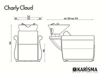 Мойка парикмахерская CHARLY CLOUD JET MASSAGE. Фото 2