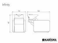 Мойка парикмахерская INFINITY MODULO. Фото 5