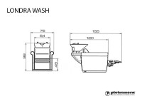 Мойка парикмахерская LONDRA WASH RELAX. Фото 5