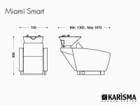 Мойка парикмахерская MIAMI SMART RELAX. Фото 4