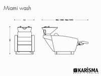 Мойка парикмахерская MIAMI WASH JET MASSAGE. Фото 5
