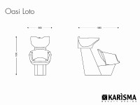 Мойка парикмахерская OASI LOTO. Фото 4