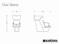 Мойка парикмахерская OASI SKEMA. Фото 5