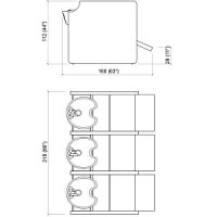 Мойка парикмахерская PRIVACY WASH E 3P. Фото 2