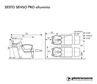 Мойка парикмахерская SESTO SENSO PRO aluminium. Фото 4