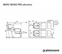Мойка парикмахерская SESTO SENSO PRO SHIATSU-CONTOUR aluminium. Фото 5