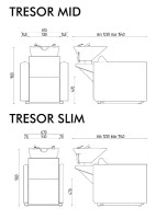 Мойка парикмахерская TRESOR MODULO. Фото 5