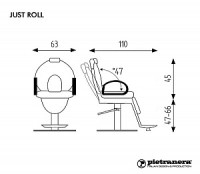 Мужское кресло JUST ROLL. Фото 2