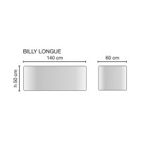 Пуф для ожидания BILLY LONGUE. Фото 2
