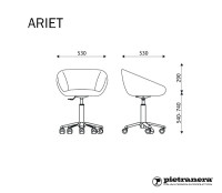 Стул для мастера ARIET. Фото 2
