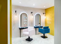 ЗЕРКАЛО-ТРЮМО NOA COIFFEUSE GOLD. Фото 2